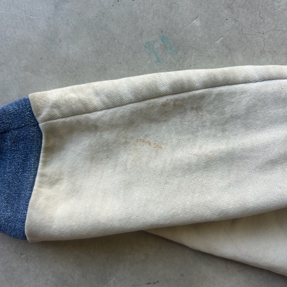 Vintage Fruit of the Loom Super Cotton Las Vegas Denim Varsity Jacket XL - Picture 8 of 8